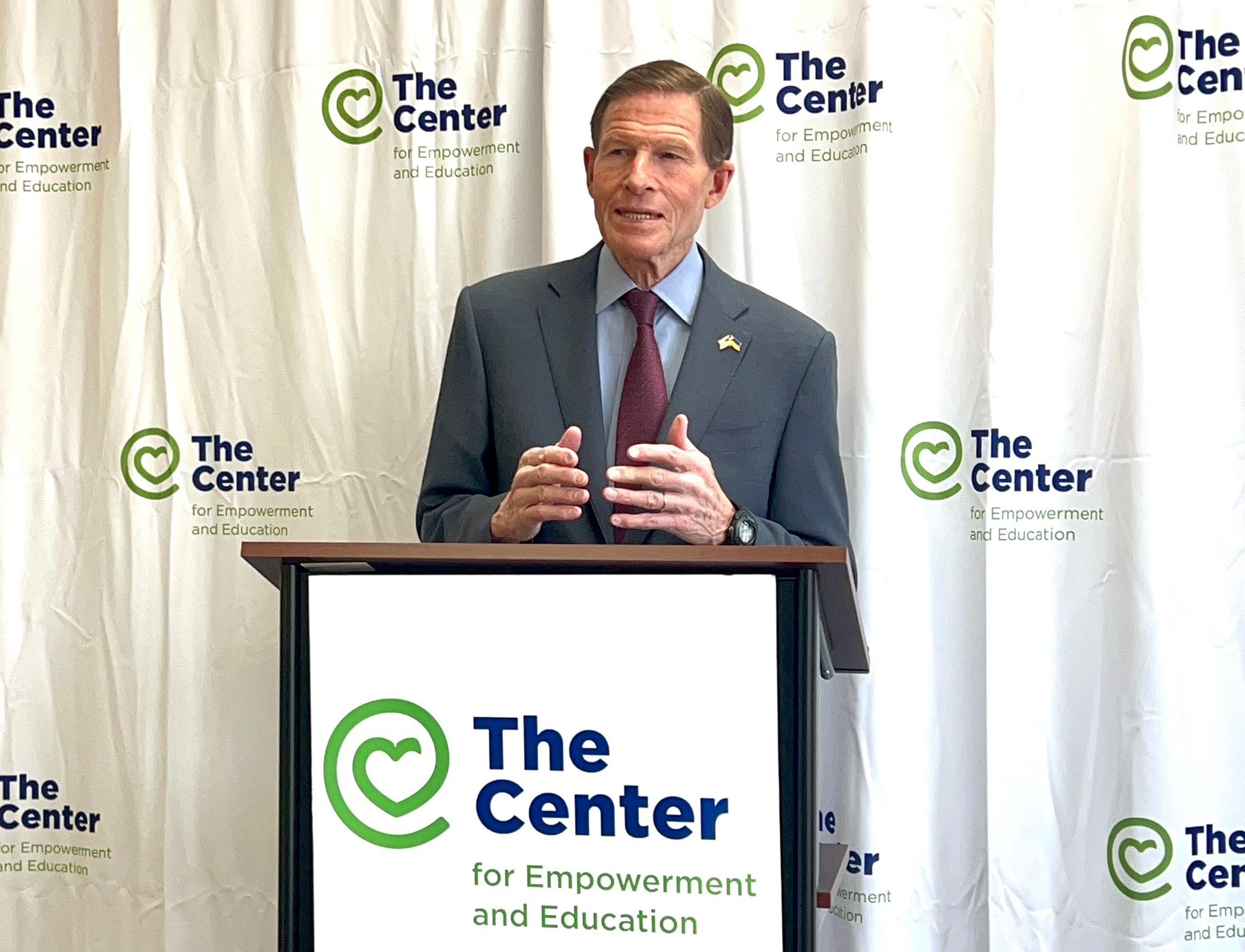 Blumenthal joined The Center for Empowerment and Education to call on the Federal Communications Commission (FCC) to adopt strong rules to help survivors of domestic violence and other crimes to cut ties with their abusers and separate from shared wireless service plans, which can be exploited to monitor, stalk or control victims.